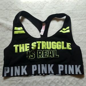 PINK sports bra